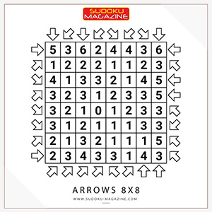 Arrows 8x8 Solution