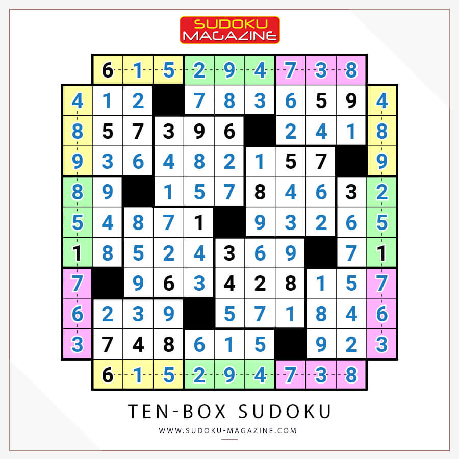 Ten-Box Sudoku Solution