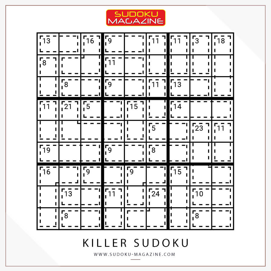 Free Daily Sudoku Easy Killer Sudoku (0008) Sudoku Mania