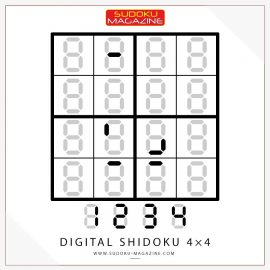 Digital Shidoku 4×4