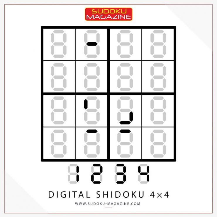 Digital Shidoku 4×4