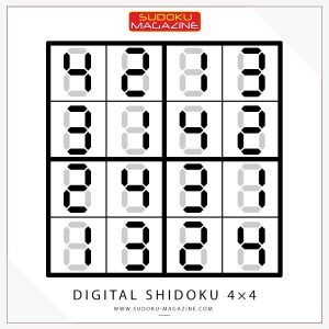 Digital Shidoku 4×4 Solution