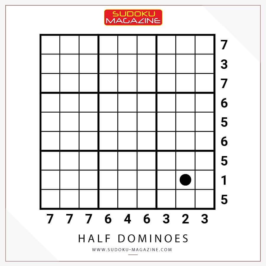 Half Dominoes