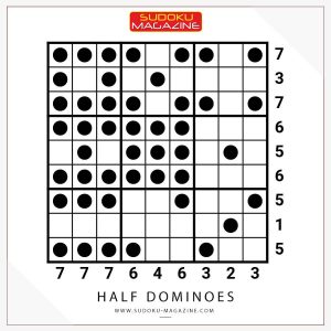  Half Dominoes Solution