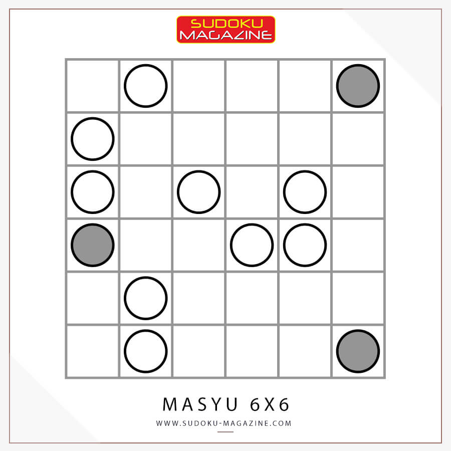 Masyu 6x6