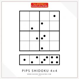 Pips Shidoku 4×4