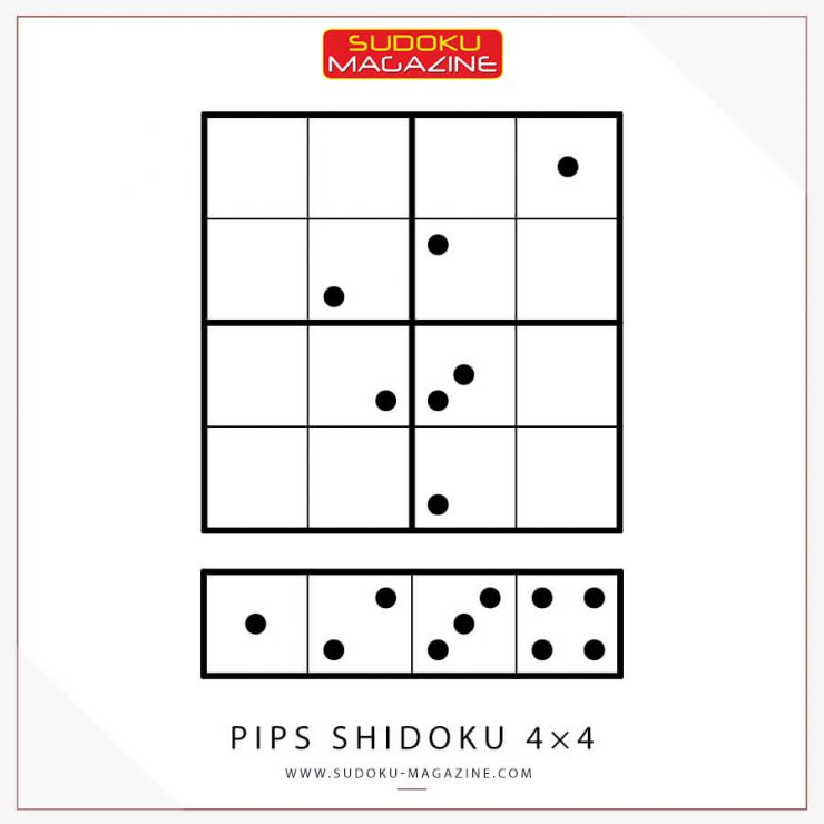 Pips Shidoku 4×4