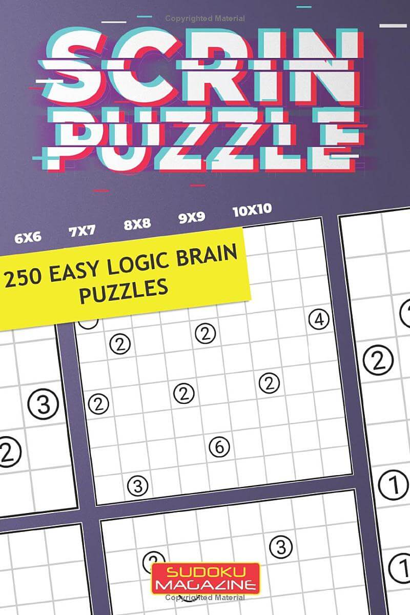 Scrin Puzzle: 250 Easy Logic Brain Puzzles