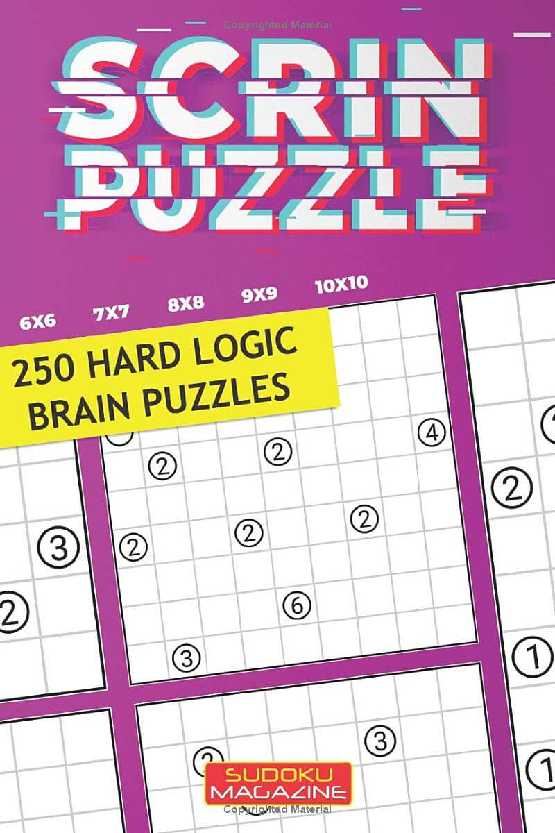 Scrin Puzzle: 250 Hard Logic Brain Puzzles