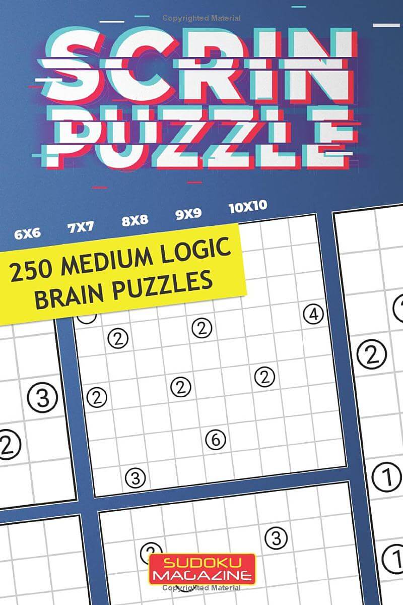 Scrin Puzzle: 250 Medium Logic Brain Puzzles