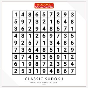 Classic Sudoku Solution