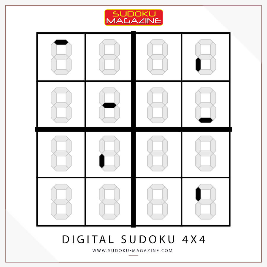 Digital Sudoku 4x4