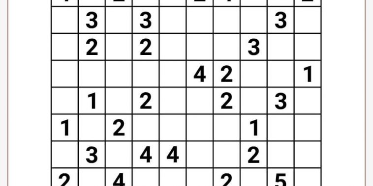Free Daily Puzzle Star Battle 8×8 0004 Sudoku Magazine 8190