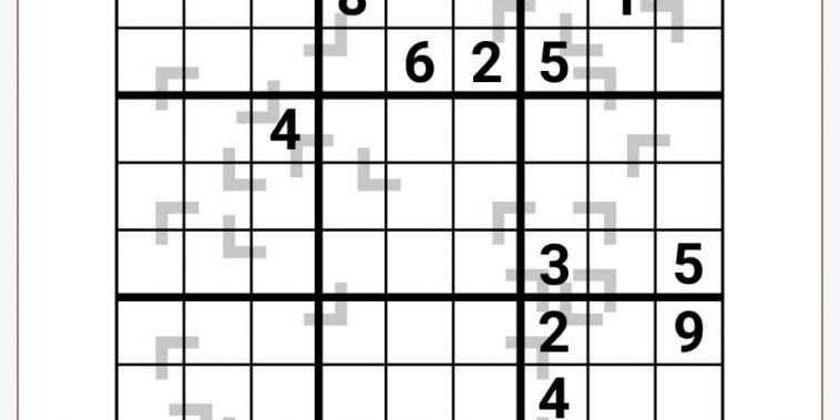 Free Daily Puzzle Star Battle 8×8 0004 Sudoku Magazine 8822