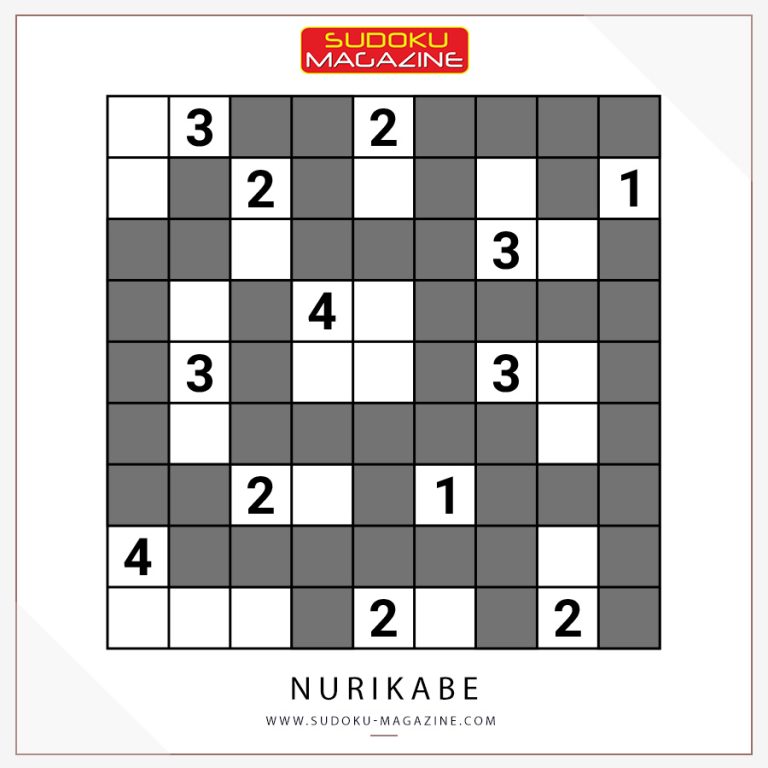 Free Daily Puzzle Nurikabe 9 9 0009 Sudoku Magazine