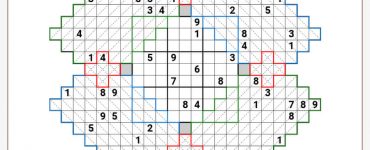 Free Daily Sudoku: Blade Samurai Sudoku (0022)