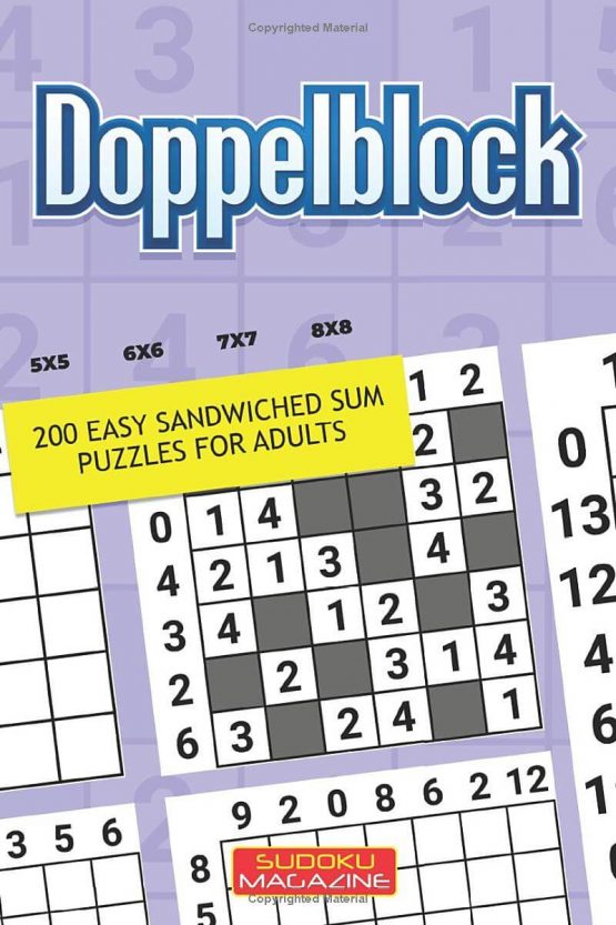 Doppelblock: 200 Easy Sandwiched Sum Puzzles For Adults