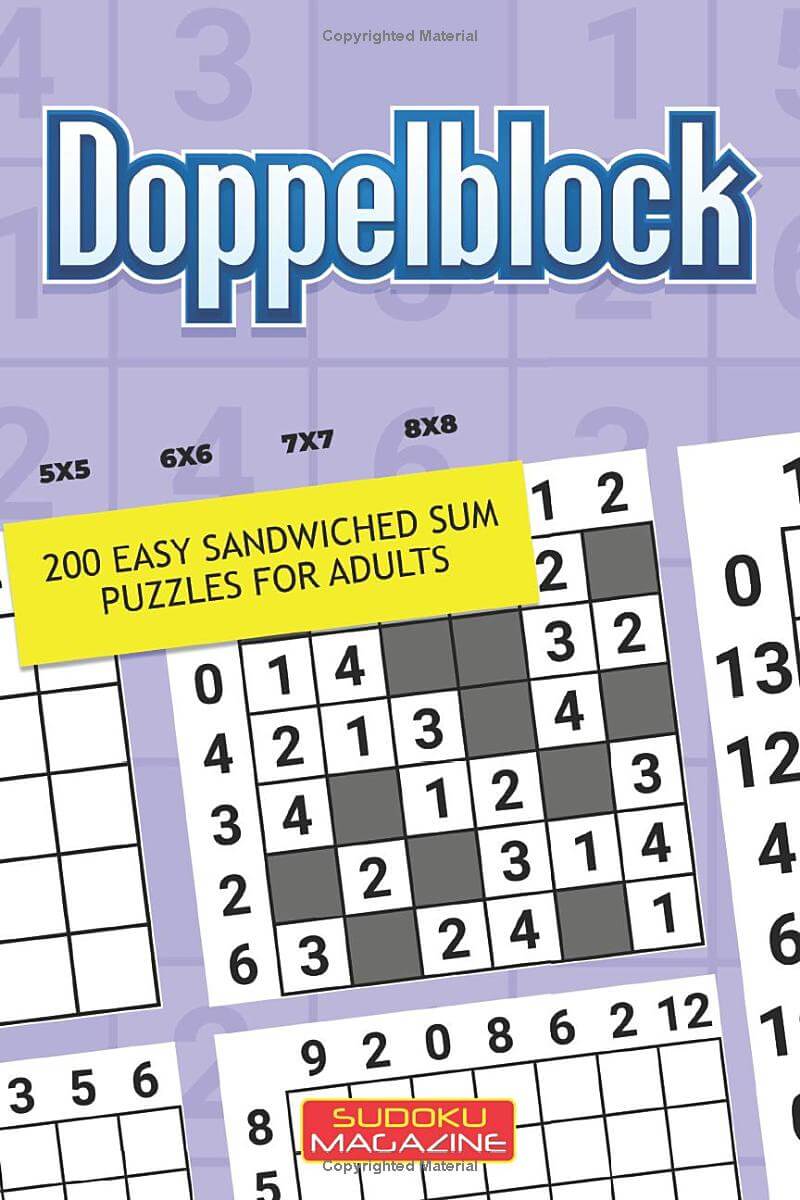 Doppelblock: 200 Easy Sandwiched Sum Puzzles For Adults