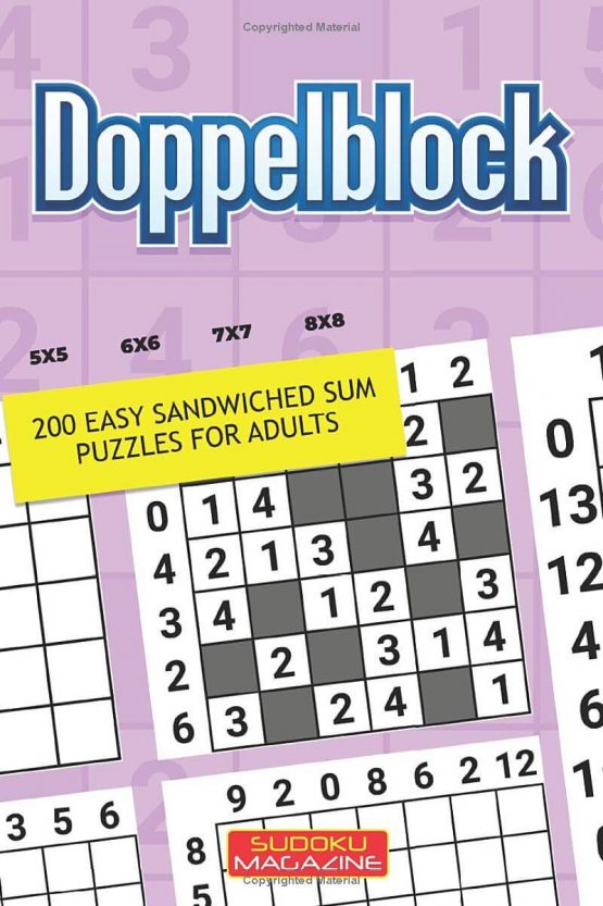 Doppelblock: 200 Easy Sandwiched Sum Puzzles For Adults