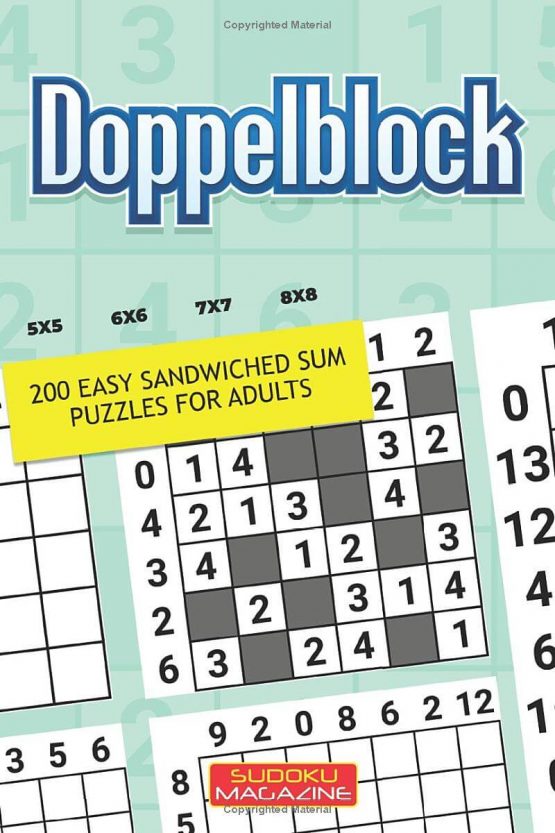 Doppelblock: 200 Easy Sandwiched Sum Puzzles For Adults