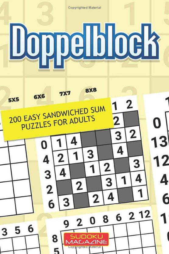 Doppelblock: 200 Easy Sandwiched Sum Puzzles For Adults