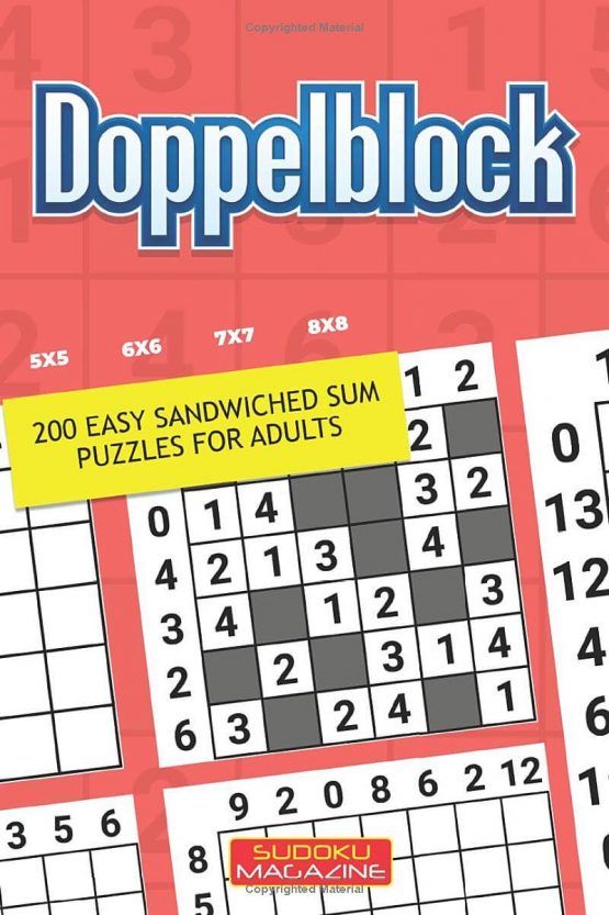 Doppelblock: 200 Easy Sandwiched Sum Puzzles For Adults
