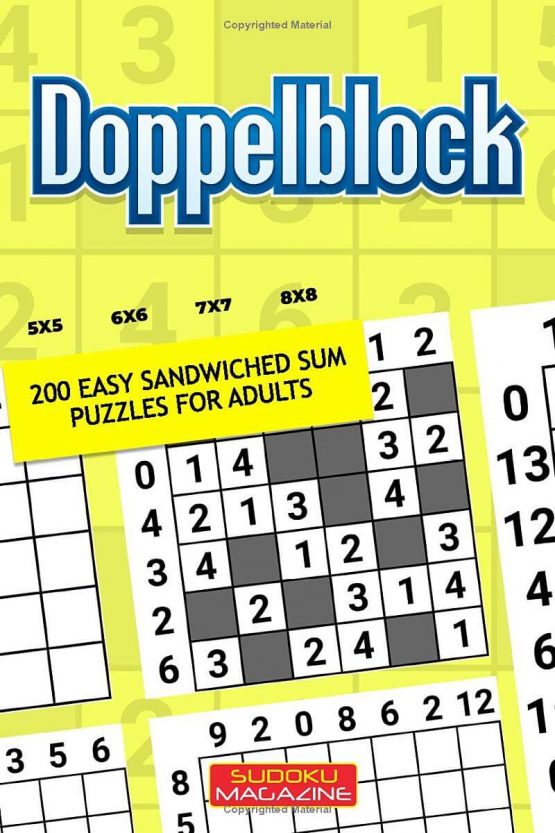 Doppelblock: 200 Easy Sandwiched Sum Puzzles For Adults
