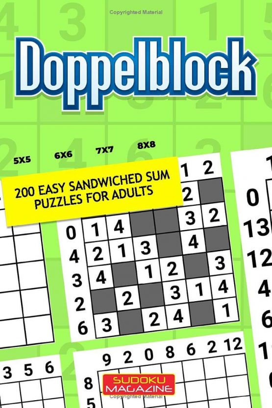 Doppelblock: 200 Easy Sandwiched Sum Puzzles For Adults
