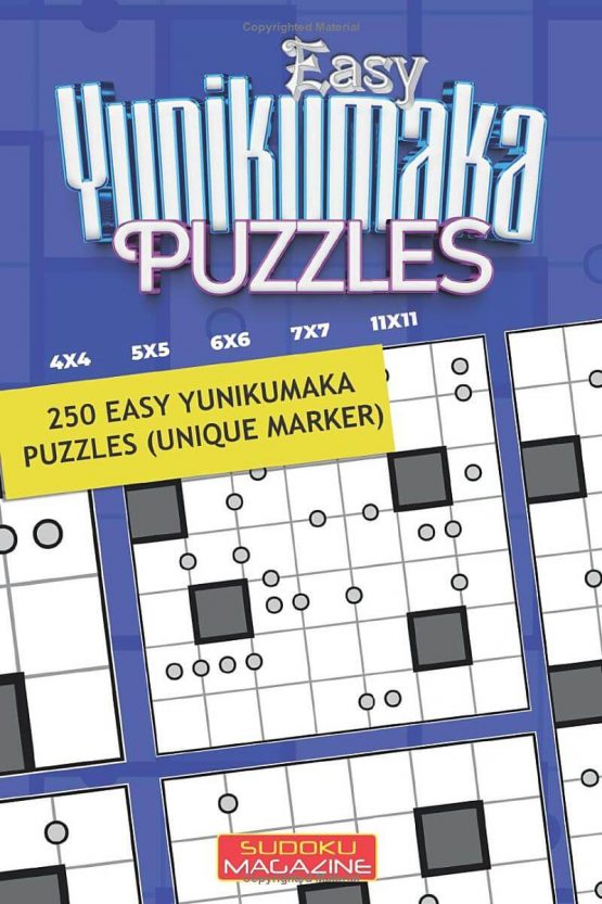 Easy Yunikumaka Puzzles: 250 Easy Yunikumaka Puzzles (Unique Marker)