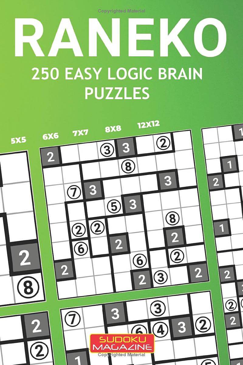 Raneko: 250 Easy Logic Brain Puzzles – Sudoku Magazine