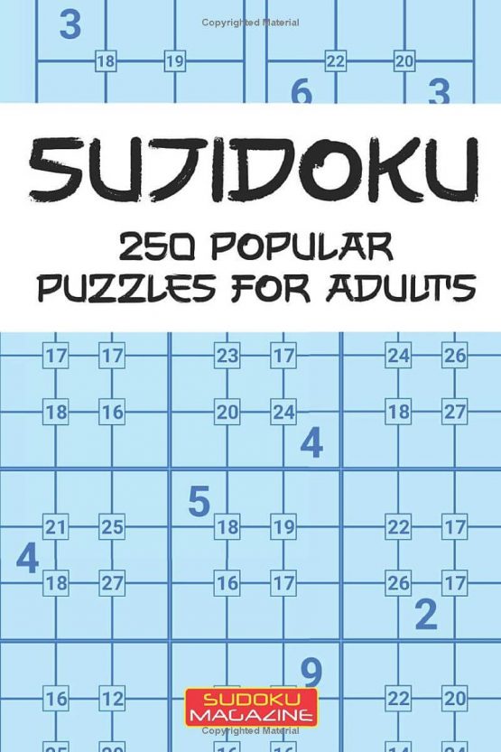 Sujidoku: 250 Popular Puzzles for Adults