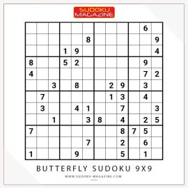 Butterfly Sudoku 9x9