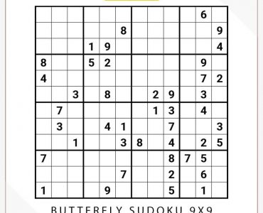 Butterfly Sudoku 9x9