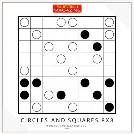 Circles and Squares 8x8