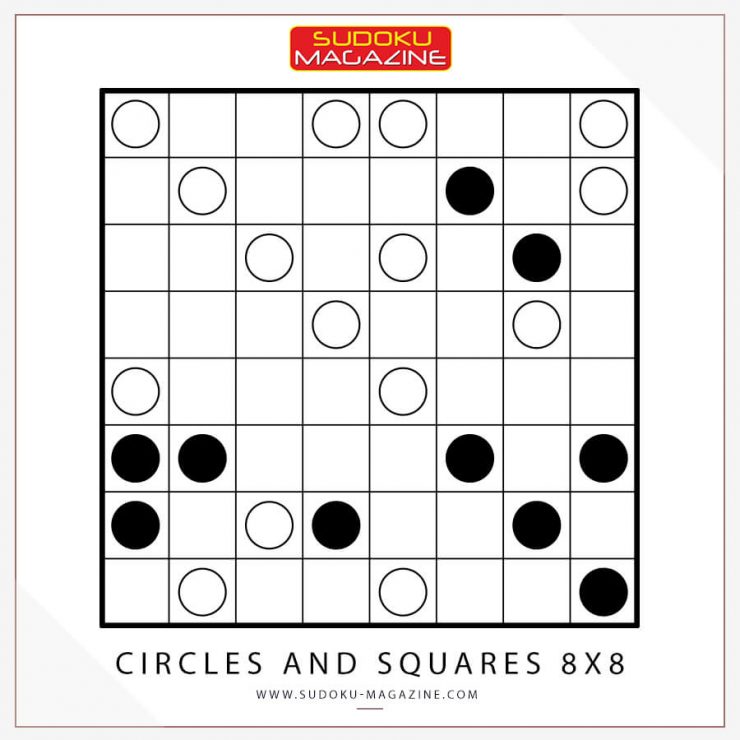 Circles and Squares 8x8