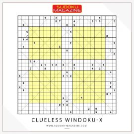 Clueless Windoku-X