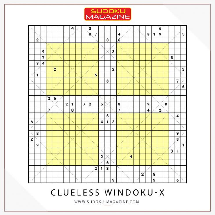 Clueless Windoku-X