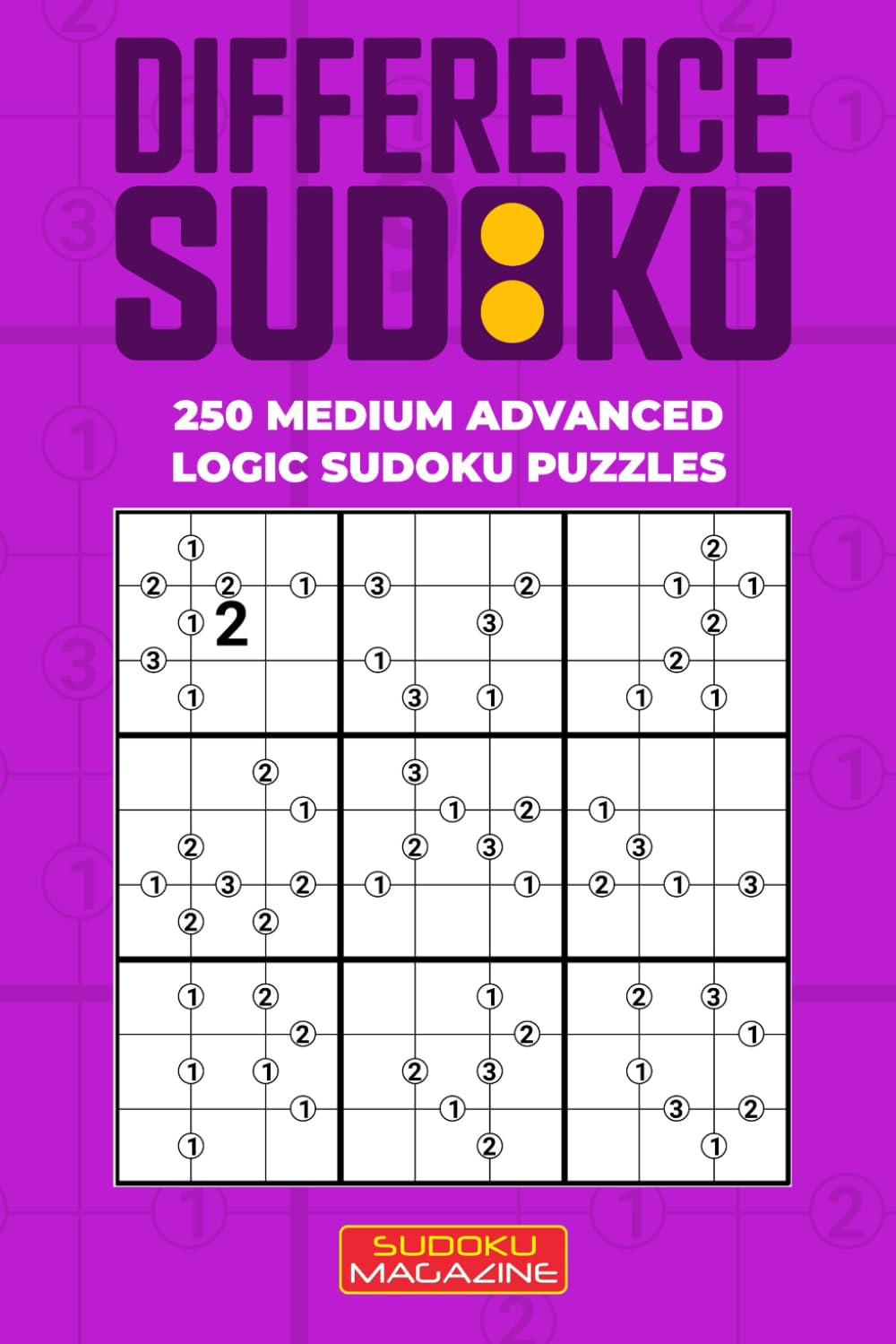 Difference Sudoku 250 Medium Advanced Logic Sudoku Puzzles