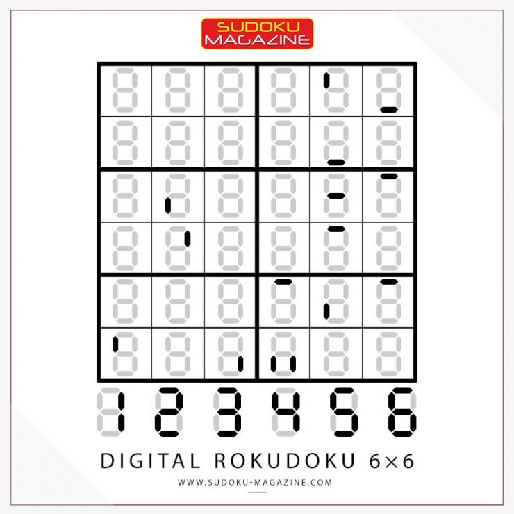 Digital Rokudoku 6×6