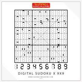 Digital Sudoku X 9x9