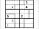 Double Jigsaw Sudoku 6x6