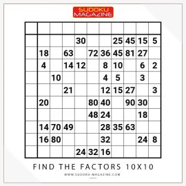 Find the Factors 10x10