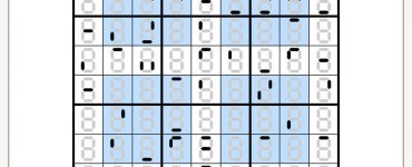 Hyper Digital Sudoku 9x9