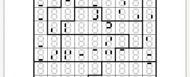 Jigsaw Digital Sudoku 9x9