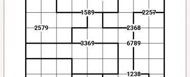 Jigsaw Quadruple Sudoku 9x9