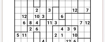 Jigsaw Sudoku 12×12