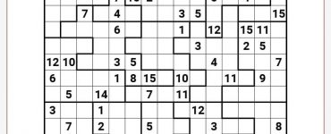 Jigsaw Sudoku 15x15