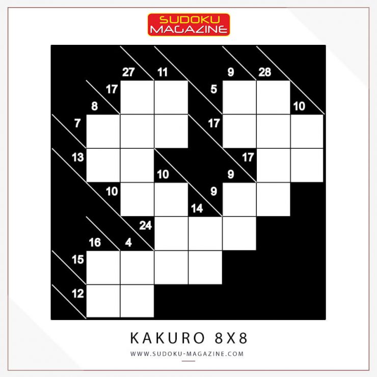 Kakuro 8x8