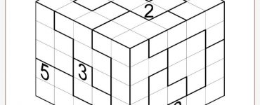 Krychle Jigsaw Sudoku 5x5