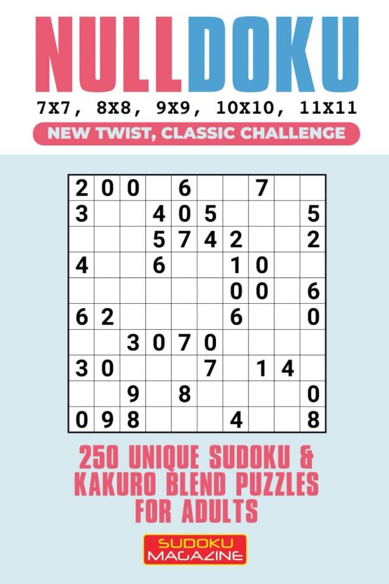 Nulldoku 250 Unique Sudoku & Kakuro Blend Puzzles for Adults 2